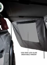 Overland Vehicle Systems Nomadic 180 LTE Awning Wall with Windows                                     - 18159919 - Image 4