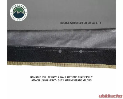 Overland Vehicle Systems Nomadic 180 LTE 180 Degree Awning - 19609917