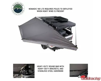 Overland Vehicle Systems Nomadic 180 LTE 180 Degree Awning - 19609917