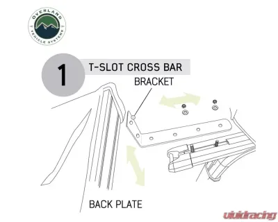 Overland Vehicle Systems Nomadic 180 LTE 180 Degree Awning - 19609917