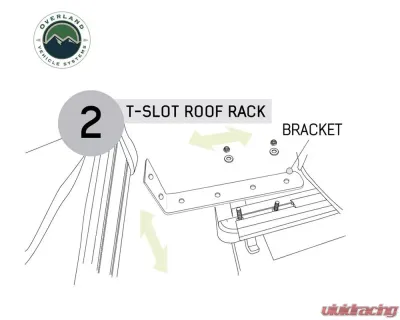 Overland Vehicle Systems Nomadic 180 LTE 180 Degree Awning - 19609917