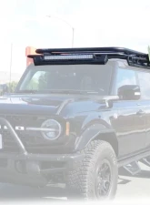 Overland Vehicle Systems King 4WD Roof Rack for 2021-2022 Ford Bronco 4 Door Hard Top                                     - 17040101 - Image 4