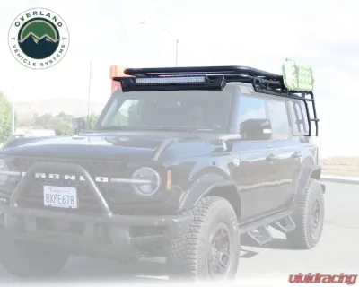 Overland Vehicle Systems King 4WD Roof Rack for 2021-2022 Ford Bronco 4 Door Hard Top - 17040101