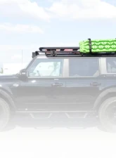 Overland Vehicle Systems King 4WD Roof Rack for 2021-2022 Ford Bronco 4 Door Hard Top                                     - 17040101 - Image 4