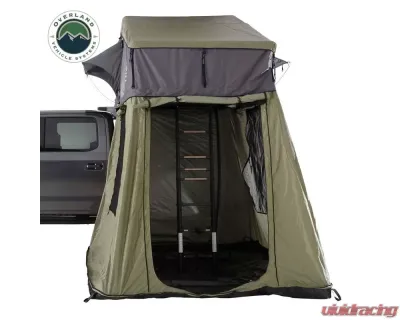 Overland Vehicle Systems Nomadic 3 Roof Top Tent Annex Green with Black Floor and Cover - 18539936