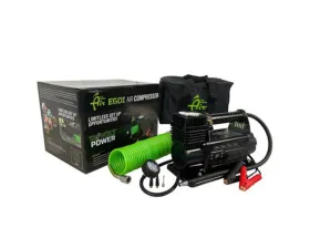 Overland Vehicle System EGOI 5.6 CFM Air Compressor System with Storage Bag, Hose & Attachments Universal