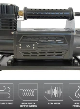 Overland Vehicle System EGOI 5.6 CFM Air Compressor System with Storage Bag, Hose & Attachments Universal                                     - 12099917 - Image 2