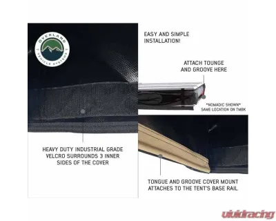 Overland Vehicle Systems TMBK Roof Top Tent Base - 18019933-W01