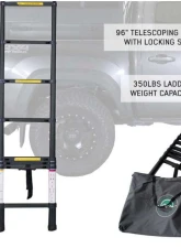 Overland Vehicle Systems Nomadic 2 Roof Top Tent Ladder                                     - 18029936-W11 - Image 2