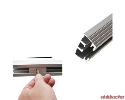 Overland Vehicle Systems Nomadic 2 Roof Top Tent Rail System Pair With Hardware - 18029936-W14