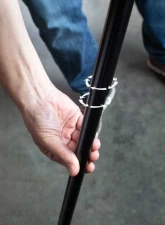 Overland Vehicle Systems Nomadic Awning Pole With Rubber Feet & Metal Peg Mount                                     - 18039909-W03 - Image 2