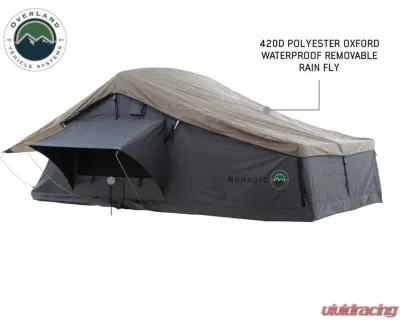 Overland Vehicle Systems Nomadic 4 Roof Top Tent Rain Fly With Buckles - 18049936-W04