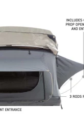 Overland Vehicle Systems Nomadic 4 Roof Top Tent Window Rods Complete Set                                     - 18049936-W20 - Image 2