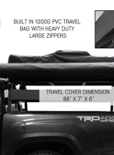 Overland Vehicle Systems Nomadic Awning 270 Driver Side Travel Cover                                     - 18079909-W01 - Image 2
