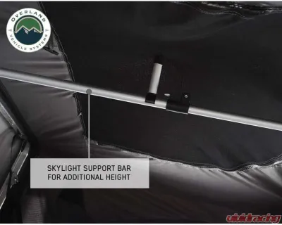 Overland Vehicle Systems Bushveld Hard Shell Roof Top Tent Skylight Brace - 18089901-W04