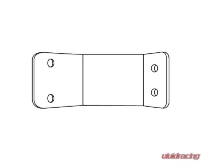 Overland Vehicle Systems Mamba 3 Roof Top Tent Roof Bar Bracket With Bolts & Nuts - 18099901-W07