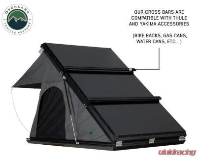 Overland Vehicle Systems Mamba 3 Roof Top Tent Mounting Bar With End Cap - 18099901-W08