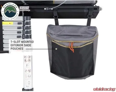 Overland Vehicle Systems Mamba 3 Shoe Bags Set of 2 - 18099901-W15