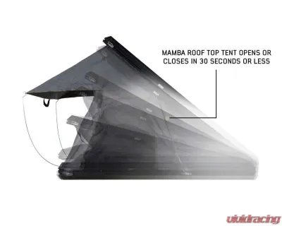 Overland Vehicle System Mamba III Aluminum Hard Shell Roof Top Tent - 18099901 - 18099901