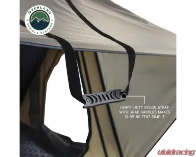 Overland Vehicle System LD TMON Clamshell Aluminum Hard Shell Roof Top Tent - 18119935 - 18119935