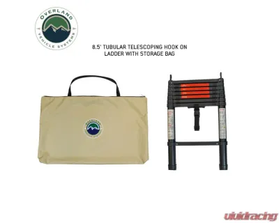Overland Vehicle System LD TMON Clamshell Aluminum Hard Shell Roof Top Tent - 18119935 - 18119935