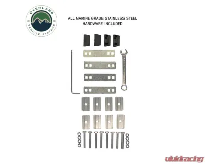 Overland Vehicle System LD TMON Clamshell Aluminum Hard Shell Roof Top Tent - 18119935 - 18119935