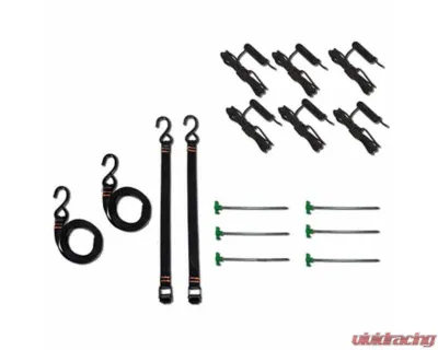 Overland Vehicle Systems 180/270/270LT Awning Straps, Stakes & Rope Kit - 18169909-W02