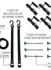 Overland Vehicle Systems 180/270/270LT Awning Straps, Stakes & Rope Kit                                     - 18169909-W02 - Image 2