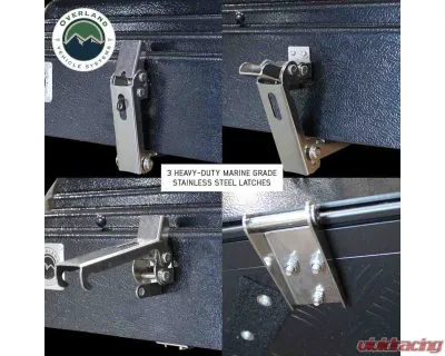 Overland Vehicle Systems Bushveld II Roof Top Tent Latches 3 Piece Set - 18189901-W02