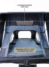 Overland Vehicle Systems 3 Person XD Sherpa Soft Shell Roof Top Tent                                     - 18209903 - Image 6