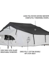 Overland Vehicle Systems White Nomadic 3 Extended Roof Top Tent                                     - 18339926 - Image 2