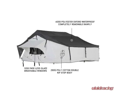 Overland Vehicle Systems White Nomadic 3 Extended Roof Top Tent - 18339926
