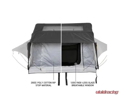 Overland Vehicle Systems White Nomadic 3 Extended Roof Top Tent - 18339926