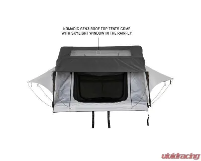 Overland Vehicle Systems White Nomadic 3 Extended Roof Top Tent - 18339926
