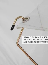 Overland Vehicle Systems White Nomadic 3 Extended Roof Top Tent                                     - 18339926 - Image 7