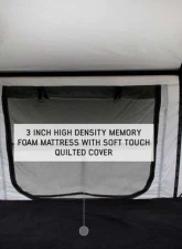 Overland Vehicle Systems White Nomadic 3 Extended Roof Top Tent                                     - 18339926 - Image 10