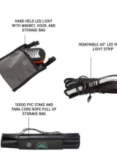 Overland Vehicle Systems White Nomadic 3 Extended Roof Top Tent                                     - 18339926 - Image 16