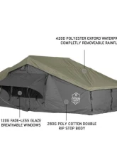 Overland Vehicle Systems Nomadic 2 Extended Roof Top Tent                                     - 18329936 - Image 2