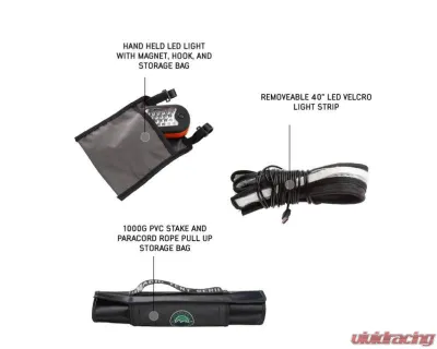 Overland Vehicle Systems Nomadic 2 Extended Roof Top Tent - 18329936