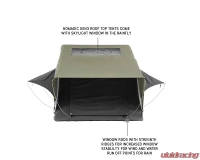 Overland Vehicle Systems Nomadic 2 Standard Roof Top Tent - 18429936