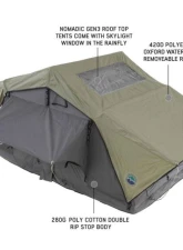 Overland Vehicle Systems Nomadic 2 Standard Roof Top Tent                                     - 18429936 - Image 4