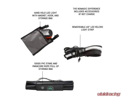 Overland Vehicle Systems Nomadic 2 Standard Roof Top Tent - 18429936