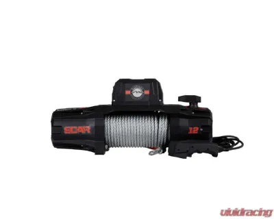 Overland Vehicle Systems SCAR 12 - 12K Lbs Winch w/ Wireless Remote - 19119901
