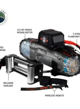 Overland Vehicle Systems SCAR 12 - 12K Lbs Winch w/ Wireless Remote                                     - 19119901 - Image 4