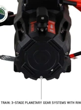 Overland Vehicle Systems SCAR 12 - 12K Lbs Winch w/ Wireless Remote                                     - 19119901 - Image 10