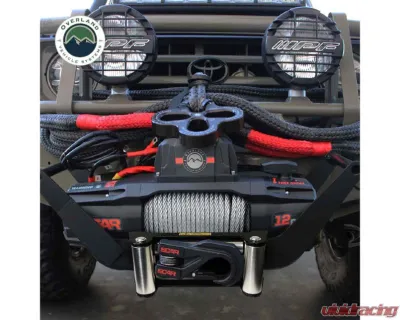 Overland Vehicle Systems SCAR 12 - 12K Lbs Winch w/ Wireless Remote - 19119901