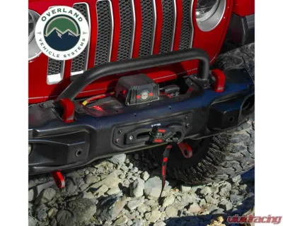 Overland Vehicle Systems SCAR 12S  - 12K Lbs Winch w/ Synthetic Rope - 19129901