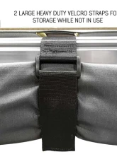 Overland Vehicle System Nomadic Awning 270 Dark Gray Cover w/ Black Transit Cover Passenger Side & Brackets                                     - 19529907 - Image 11