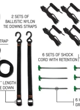 Overland Vehicle System Nomadic Awning 270 Dark Gray Cover w/ Black Transit Cover Passenger Side & Brackets                                     - 19529907 - Image 2