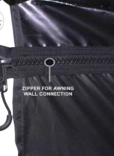 Overland Vehicle Systems XD Nomadic 270 Degree Awning Walls Passenger Side Awning Wall 1                                     - 19690004 - Image 7